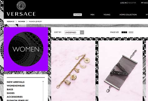 versace website|versace official online store.